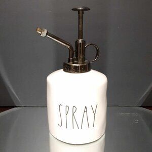 Rae Dunn ' SPRAY ' water mister bottle ceramic jar. Farmhouse decor